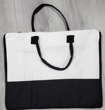Load image into Gallery viewer, Tote w/Strap & Makeup Bags