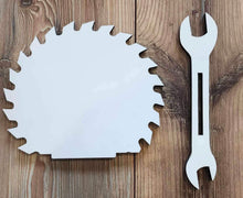 Load image into Gallery viewer, MDF SAW/WRENCH photo stand
