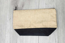 Load image into Gallery viewer, Tote w/Strap & Makeup Bags