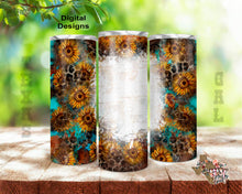 Load image into Gallery viewer, Bleach Sunflower Leopard - Kids