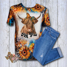 Load image into Gallery viewer, Bleach Leopard Sunflower - Adult