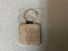 Load image into Gallery viewer, PU leather key chains - hearts, squares, rectangles and circles