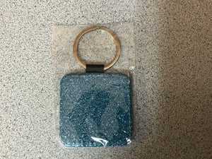 PU leather key chains - hearts, squares, rectangles and circles