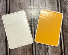 Load image into Gallery viewer, PU leather Phone card holder