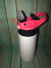 Load image into Gallery viewer, Kids Cups with Color Flip Top Lids -12oz