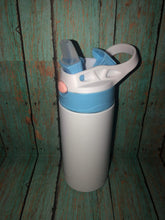 Load image into Gallery viewer, Kids Cups with Color Flip Top Lids -12oz
