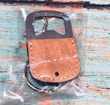 Load image into Gallery viewer, PU Leather Bottle Opener Key Chains