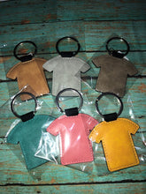 Load image into Gallery viewer, PU Leather Key chains - Shapes