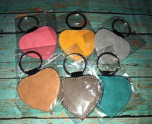 Load image into Gallery viewer, PU Leather Key chains - Shapes