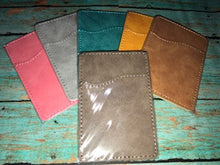 Load image into Gallery viewer, PU leather Phone card holder