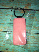 Load image into Gallery viewer, PU Leather Key chains - Shapes