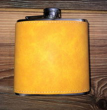 Load image into Gallery viewer, 6oz PU Leather Flasks