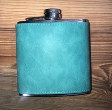 Load image into Gallery viewer, 6oz PU Leather Flasks