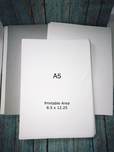 Load image into Gallery viewer, PU Leather Journal - White