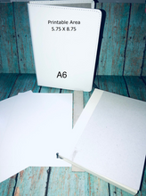 Load image into Gallery viewer, PU Leather Journal - White