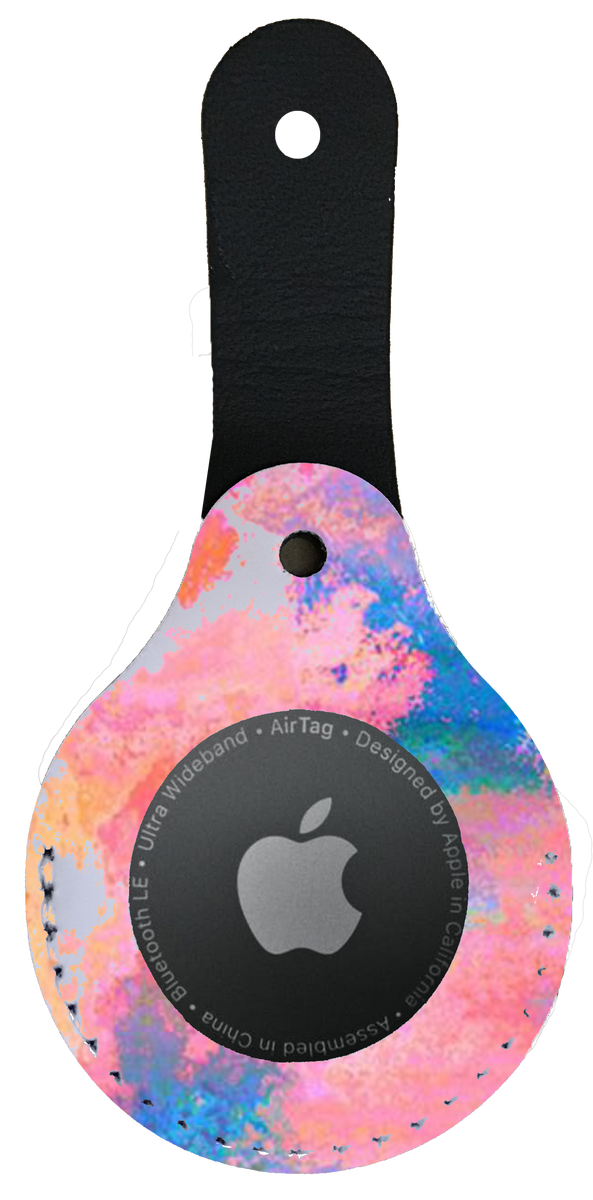 PU Leather Air Tag Holder Tamara’s Tidbits (RTS Sublimation Blanks)