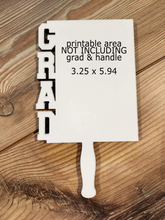 Load image into Gallery viewer, MDF Graduation "Fan" Board
