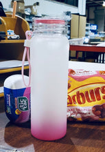 Load image into Gallery viewer, Frosted Glass Bottle - 16.9oz