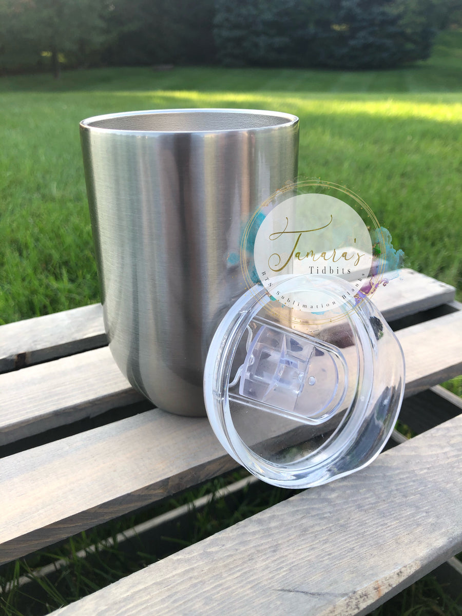 Wine Tumbler -12oz – Tamara’s Tidbits (RTS Sublimation Blanks)