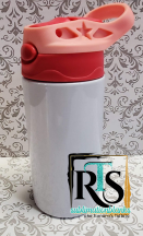 Load image into Gallery viewer, Kids Cups with Color Flip Top Lids -12oz