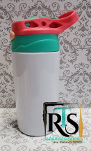 Load image into Gallery viewer, Kids Cups with Color Flip Top Lids -12oz