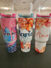 Load image into Gallery viewer, **40oz Tumbler with Colored Handle
