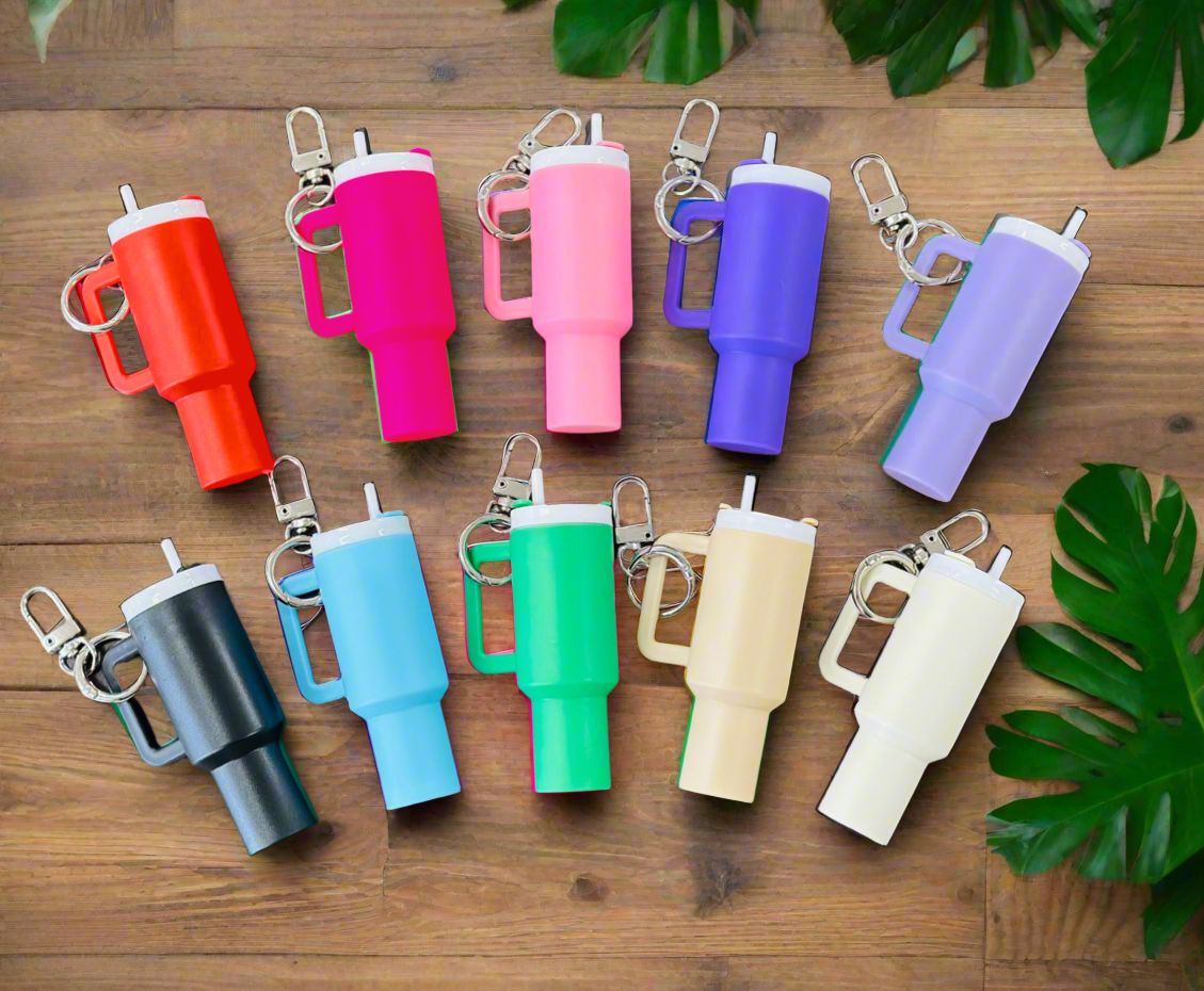 Lip Balm Holder - Tumbler Keychain – Tamara's Tidbits (RTS