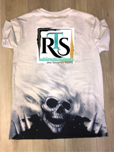 Skull Shirts -Double Sided - Kids