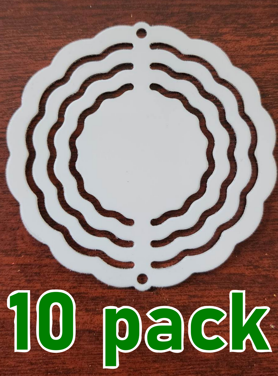 Wind Spinner Ornament Tamara s Tidbits RTS Sublimation Blanks Wind spinner ornament tamara s tidbits rts sublimation blanks