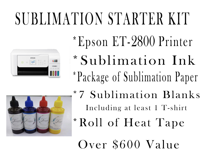 Sublimation Blank Starter Kit