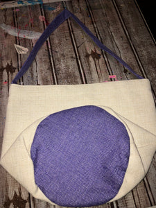colored Linen Totes W/Dots