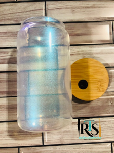 Iridescent Glass Tumblers - Cans and 20oz
