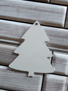 Christmas Tree Ornament- 2 sided