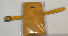 Load image into Gallery viewer, PU Leather Luggage Tags - New Colors
