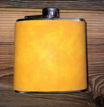 Load image into Gallery viewer, 6oz PU Leather Flasks
