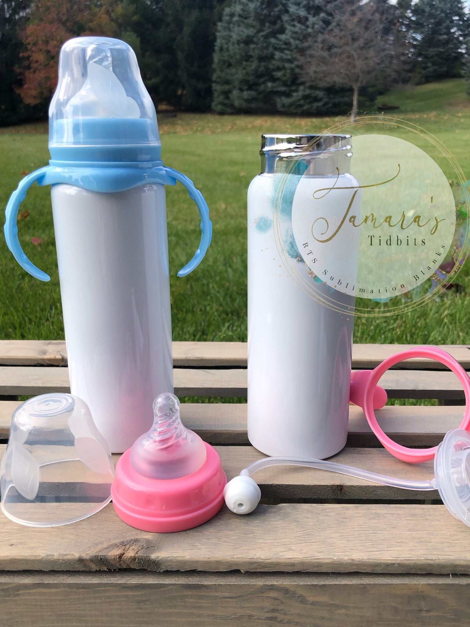 8oz Baby Bottles – Tamara's Tidbits (RTS Sublimation Blanks)