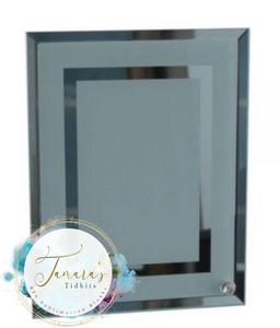 Glass Frame with Mirror Edge