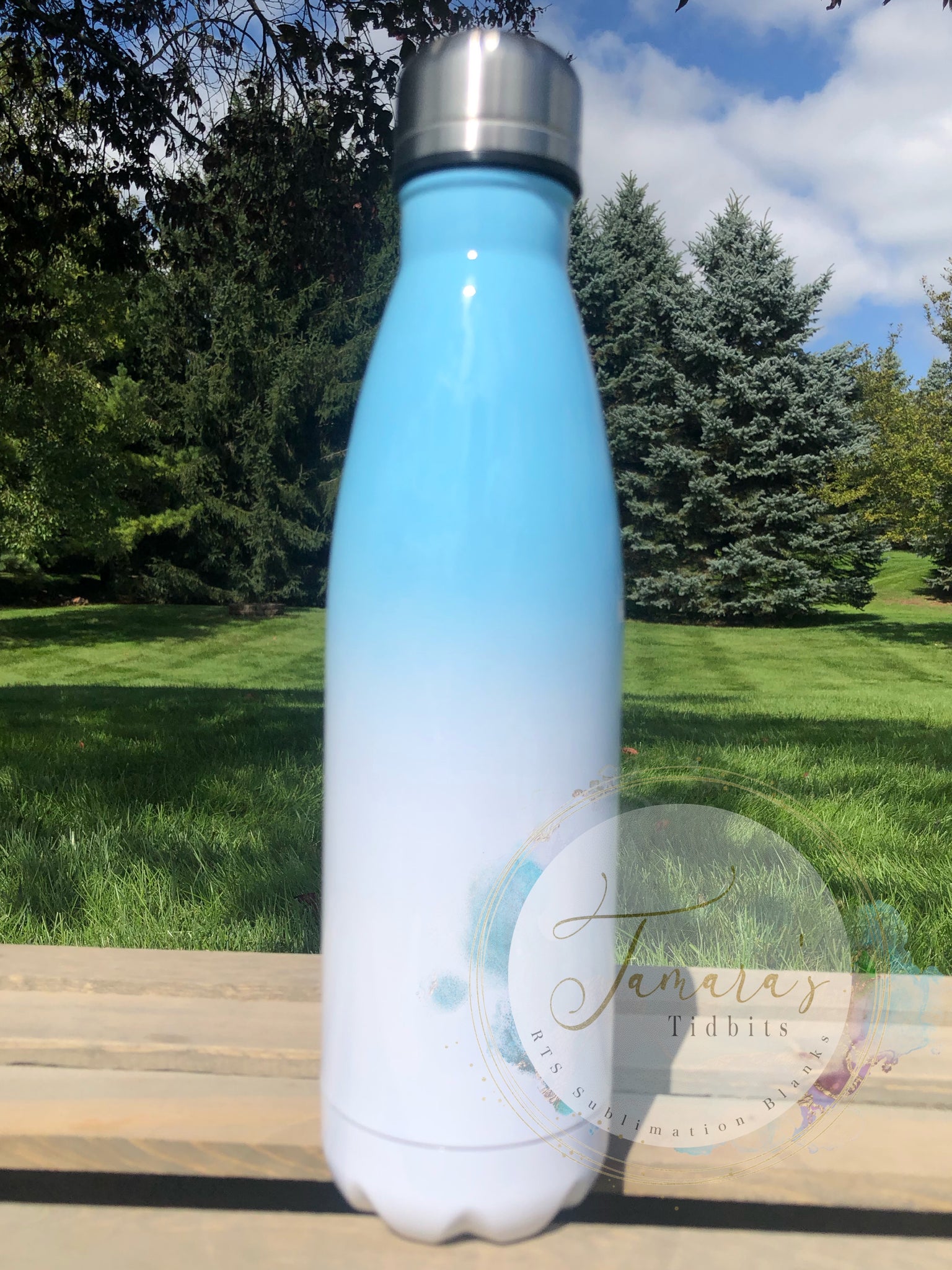 17oz Sublimation Tall Skinny Water Bottle – Krafty Cups 4 U