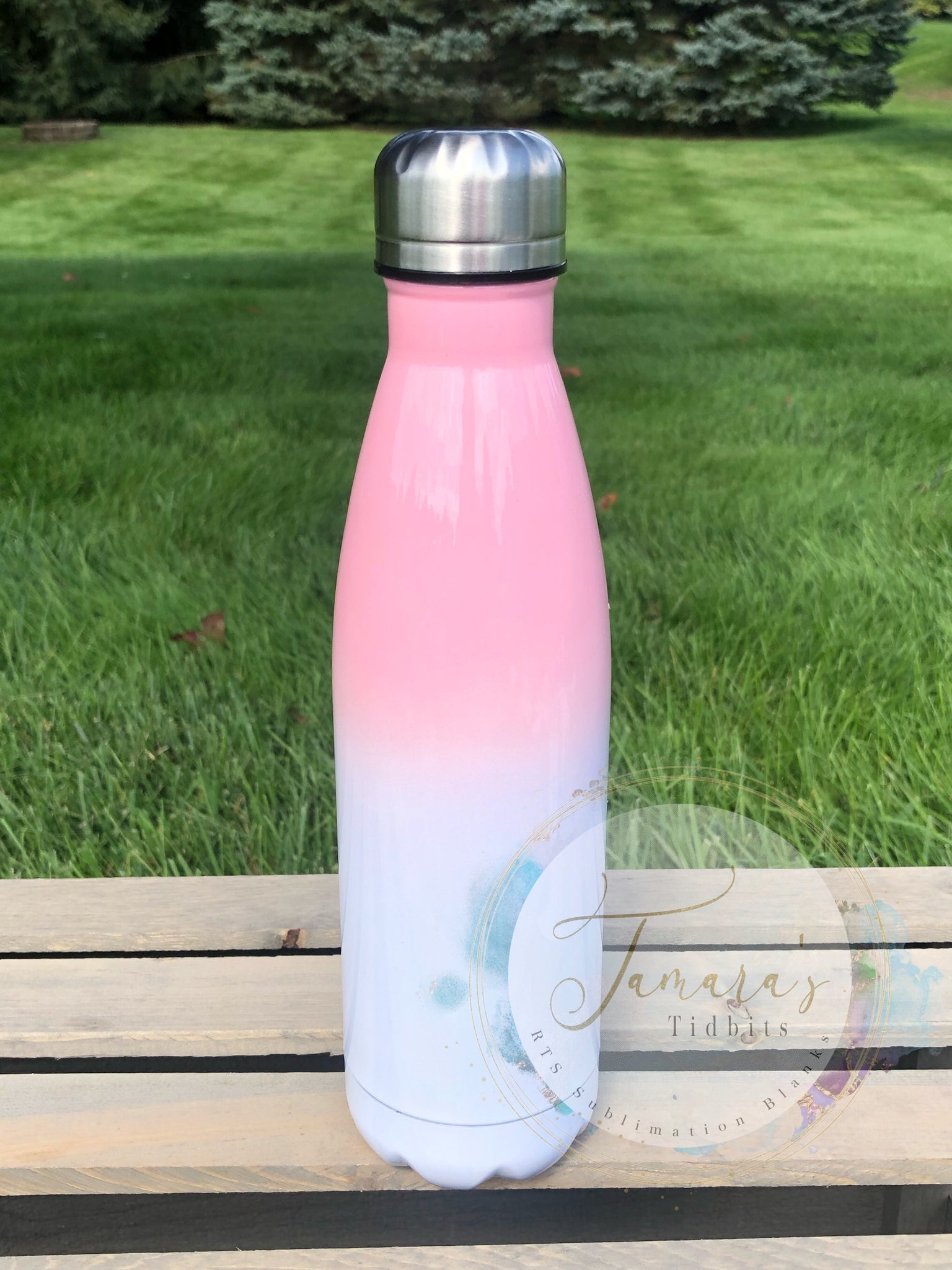 17oz Glass Sublimation Water Bottle – Blanks By Tiffa Collections