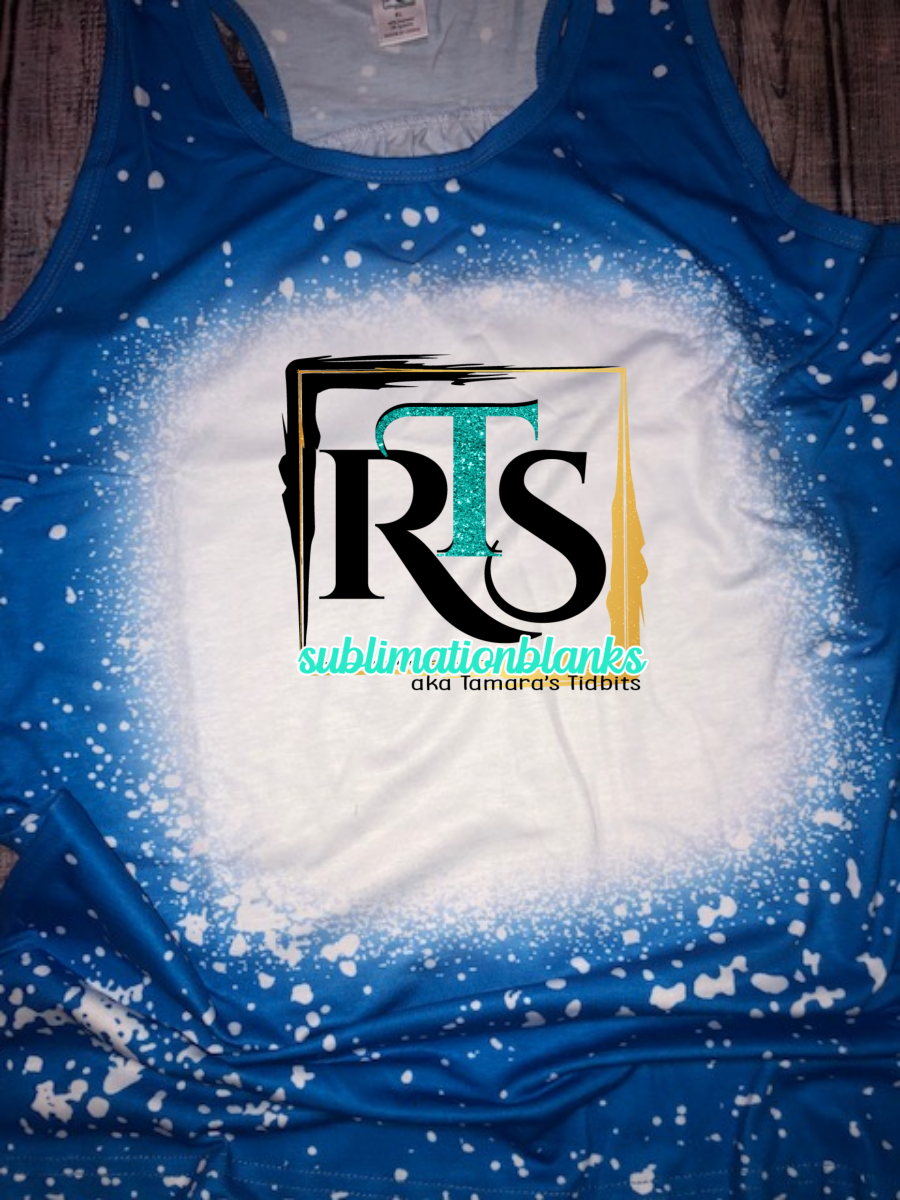 Razor Back Tank Tops-Bleach – Tamara’s Tidbits (RTS Sublimation Blanks ...